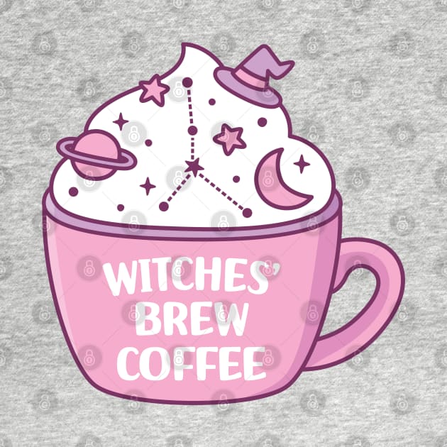 Witches Brew Coffee Moon And Stars Astrology by rustydoodle